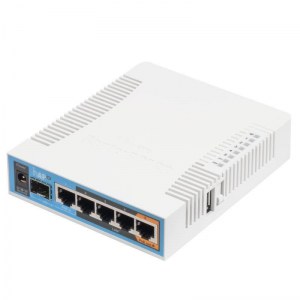 MikroTik | hAP ac | RB962UiGS-5HacT2HnT | 802.11ac | 2.4/5.0 | 1300 Mbit/s | 10/100/1000 Mbit/s | Ethernet LAN (RJ-45) ports 5 |
